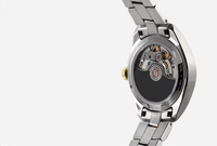 Montres mécaniques pour femmes en acier inoxydable 316l automatiques avec cristal saphir résistant à l'eau et logo original personnalisé
