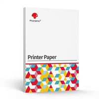 Papier d'impression thermique Phomemo A4 pli papier thermique à séchage rapide Compatible pour imprimante M08F-A4 100/200 feuilles