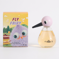 Parfum Anak Alami 50ML Desain Kartun Mini, Semprotan Tubuh Aroma Susu Cengkeh Buah-buahan Grosir, Laris Manis