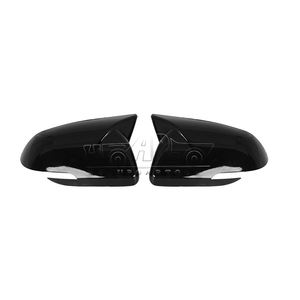 Cubierta de Espejo Retrovisor para Automóvil Haosheng, Carcasa de Espejo Negra Brillante, para KIA Sonet 2020+ <span class=keywords><strong>Carens</strong></span> <span class=keywords><strong>2022</strong></span>+ - Product Image 2