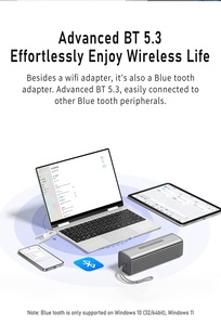 USB <span class=keywords><strong>Wi</strong></span> <span class=keywords><strong>Fi</strong></span> Ăng-ten Wifi USB dongle Dual Band mạng USB thu không dây 1800Mbps wifi6 Adapter cho <span class=keywords><strong>PC</strong></span> - Product Image 6