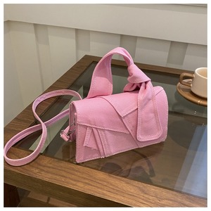 女式休闲单肩包时尚撞色牛仔手提包 - Product Image 5