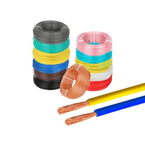 Wholesale 6MM2 RV Flexible PVC Insulated Electrical Wire Cable Solid Conductor for House Wiring