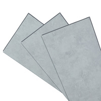 Revêtement de sol gris SPC Zhejiang Ballun Utilisation intérieure du fabricant pour supermarché Chambre Bureau École Gym-Prix par mètre carré