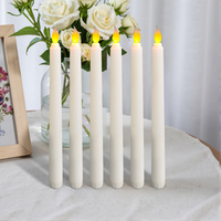 Nouvelle bougie Led 3D à piles balançoire bougies sans flamme en vrac scintillantes pour l'église noël Led bougie lumière