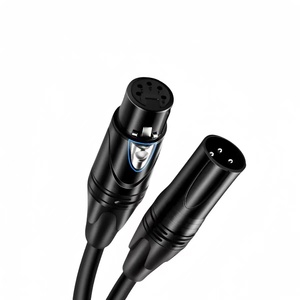 Câble Dmx 79In/118In Connexion XLR de signal DMX 3 broches femelle à mâle pour éclairage de scène - Product Image 3