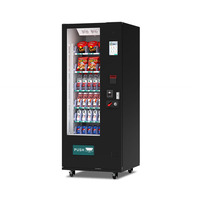Máquina Expendedora Inteligente Automática Comercial de Snacks, Comida Rápida y Bebidas con Pago por Código QR para Entornos Concurridos