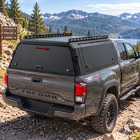 Auvent de camion en aluminium pour Toyota Tacoma avec benne de 6 pieds, système de rangement pour le tourisme en milieu sauvage, accessoire tout-terrain