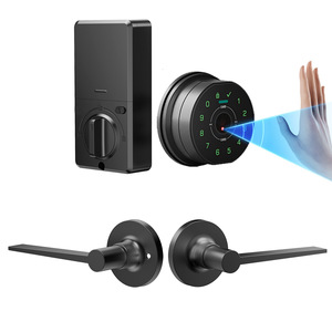 हथेली की नस जस्ता मिश्र धातु स्मार्ट डोर लॉक वाई-फाई बायोमेट्रिक कीलेस एंट्री - Product Image 4