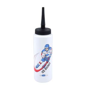 Botella de Agua Deportiva Personalizada con Logotipo, de Pared Simple, Impresa en Serigrafía, de Plástico PE, Portátil, para Gimnasio, Viajes y Actividades al Aire Libre - Product Image 1