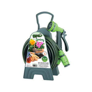 Kit de tuyaux d'irrigation micro-aspergée Spring Line, 10 m de tuyau avec buse de pulvérisation pour l'arrosage du jardin - Product Image 1