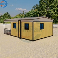 WinFair Préfabriqué Portable Module Préfabriqué Modulaire Extensible Conteneur Maison Villa 20Ft Préfabriqué Expédition Petite Maison
