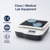 Agitateur de laboratoire numérique à LED, plateforme de mélange orbitale 40-200 tr/min, capacité 2 kg, minuterie électronique, mélangeur électrique de paillasse