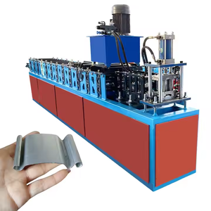 Automatic Security Steel Door Frame Roll Forming Machine Manufacture <b>Tile</b> Making Machinery Core Engine Gear Motor Pump - Product Image 1
