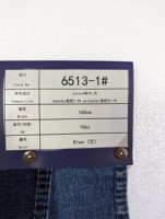 Jeans Tela de mezclilla Algodón Poliéster Spandex Power Stretch Materials para Jeans