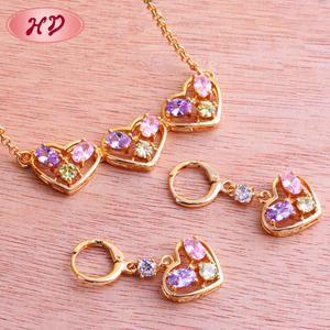 Oro de dubai de boda de moda diseños de joyas conjunto de joyas <span class=keywords><strong>para</strong></span> mujeres - Product Image 1