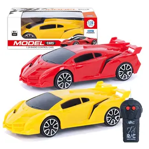 Luxury Car Design 2CH Plastic Rc Sport Car 1/24 Scale Classic Wireless Control Toy Car