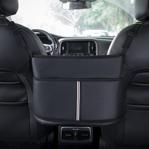 Organiseurs et supports de sacs à main en cuir pour voiture, sacs de rangement pour sièges avant et entre-sièges - Product Image 2