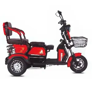 Triciclo eléctrico para adultos y ancianos, tres ruedas con Pedal, gran oferta