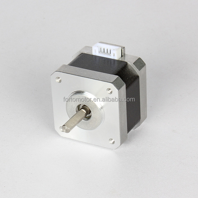 Factory Supply 42mm*48mm Nema17 Stepping Motor 1.8 Degree 2 Phase 4 Leads 0.4 Nm Hybrid Stepper Motor for 3D Printer