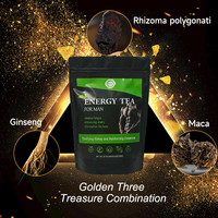 Thé Énergisant Maca Ginseng Prix Usine en Gros pour Hommes – Soutien Vitalité et Endurance – Sachets de Tisane en Vrac – Marque Privée OEM