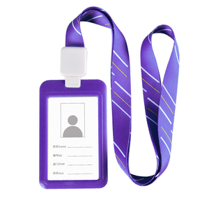 Polyester Sublimation Printed Eco-Friendly Customized ID Card Holder Lanyard Hook Graduation Wedding National Day Source Mall