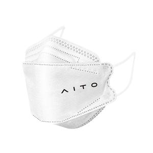 Mascarilla Kf94 de 4 capas de tela no tejida con filtro de polvo y humo, desechable para prevención de epidemias, uso adulto - Product Image 3