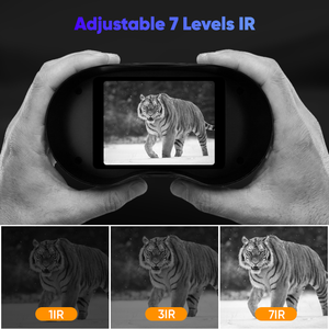 Binoculares Infrarrojos Digitales TAKMLY con Visión Nocturna 10X, Pantalla HD de 2.8'', Tarjeta TF de 64GB para Fotos/Vídeos, 1 Año de Garantía, 2624FT-10X Digi - Product Image 6