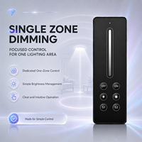 Télécommande tactile LED RF 2.4G avec variateur d'intensité, portée 30M, pour bande LED, éclairage de plafond et armoire, kit système d'éclairage intelligent pour la maison, OEM
