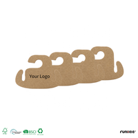 Présentoir à chaussettes en carton avec fente Euro, multi-packs, impression personnalisée, vente en gros pour magasin de chaussettes et présentation de chaussons