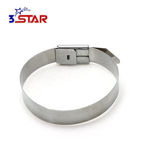 رباط كابلات من الفولاذ المقاوم للصدأ عالي الجودة 25 ملم (بوصة/متري) معتمد من CE، متوفر بألوان مخصصة - Product Image 5