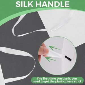 Venta al por mayor blanco negro ropa personalizada mango de seda compras regalo joyería bolsa de papel con logotipos - Product Image 3