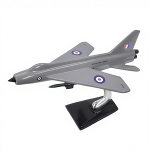 Modelo de Avión Lightning de la Fuerza Aérea Real a Escala 1:100 Hecho a Mano con Base, Objeto Decorativo, Decoración de Hogar de Lujo, Ideas de Regalo - Product Image 1