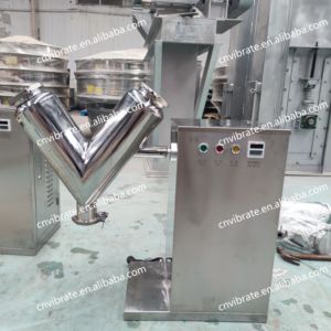 VBJX Mini Partícula Flor Té Condimento Especias Aditivo alimentario Forma de V Tambor Tumble V Licuadora Polvo V Tipo Mezclador Licuadora Máquina - Product Image 4