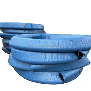 Flexible long service time 3 INCH 4 INCH 150 PSI 200 FEET LONG RUBBER SUCTION AND DISCHARGE HOSE