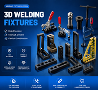 Kit de fixation pour plateforme de soudage 3D, gabarits modulaires de positionnement et de serrage pour table de soudage en fonte