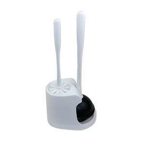 Ensemble de nettoyage de toilettes en plastique, brosse <span class=keywords><strong>WC</strong></span> sans angle mort, déboucheur, outil de nettoyage complet - Product Image 1