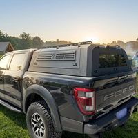 Factory Price Off Road Style Aluminum Alloy Waterproof Pickup Hardtop Canopy for Toyota Tacoma Hilux Ford F150 Dodge Ram Nissan