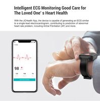 Nouvelle montre connectée intelligente pour personnes âgées avec fonction d'appel d'urgence, suivi GPS, ECG, fréquence cardiaque, équipement de santé SOS 4G