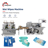 Ligne de production de lingettes humides JBK-400 à haute efficacité, facile à utiliser, portable et multi-usages pour matériaux jetables