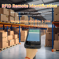 Vente flash CPU-QCM Octa-core 2.4Ghz Lecteur portable RFID UHF PDA Android 13.0 Collecteur 4G Scanner QR Gestion des stocks et des actifs