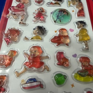 Fecha de Envío: 19-20 de abril. Lindas Pegatinas de Kobitos <span class=keywords><strong>Peach</strong></span>, Pegatinas 3D Estereoscópicas, Rígidas, Sólidas y Altamente Transparentes - Product Image 6