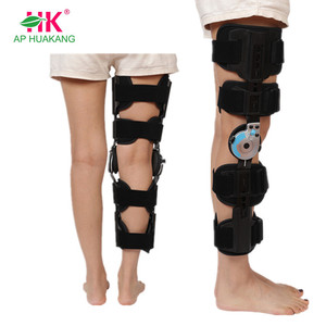 Rodillera Ortopédica <span class=keywords><strong>Articulada</strong></span> HK con Rango de Movimiento Ajustable, Soporte Transpirable para Pierna, Fijador Ortopédico, <span class=keywords><strong>Ortesis</strong></span> de <span class=keywords><strong>Rodilla</strong></span> <span class=keywords><strong>Articulada</strong></span> - Product Image 1