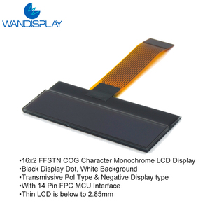 Wansdisplay tùy chỉnh COG LCD hiển thị ffstn 5V LCD 16x2 Dot Màn hình hiển thị LCD 16*2 - Product Image 2