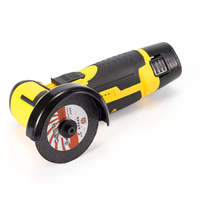 Meuleuse d'angle sans fil portative brossée de 3 pouces, mini-machine multifonctionnelle de découpe et de polissage, batterie industrielle pour le bricolage