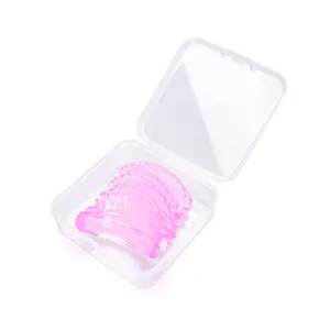 Nouveaux tampons en silicone super doux sans colle pour rehaussement de cils, tiges de permanente pour cils, coussinets en silicone réutilisables pour outils de rehaussement de cils - Product Image 1