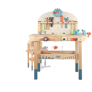 Educational Bench Toy Wooden <b>Tool</b> Toy <b>Sets</b> for Kids & Toddlers - Product Image 2