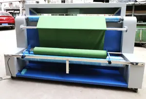 Fabric Measure Machine Automatic Fabric Edge Rolling And Length Measuring Machine