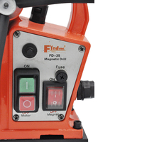 Perceuse magnétique professionnelle Findmc FD-35 35 mm avec engrenages et composants de roulement 220V