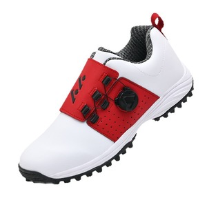 Chaussures <span class=keywords><strong>de</strong></span> <span class=keywords><strong>golf</strong></span> pour hommes en cuir véritable personnalisées, <span class=keywords><strong>de</strong></span> haute qualité, respirantes, avec empeigne en mesh, semelle extérieure en caoutchouc antidérapante, semelle intermédiaire en EVA, imperméables - Product Image 5